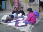 children-at-study
